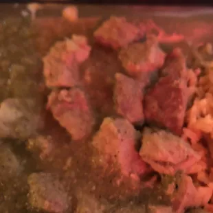 Chile verde. Some days it&apos;s great, other days not so much.