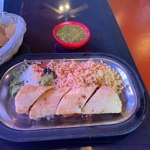 Lunch Chicken Chimichanga