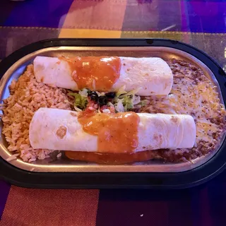 Steak Chicana Burritos