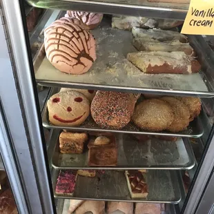 Mexican sweet bread. Pan dulce