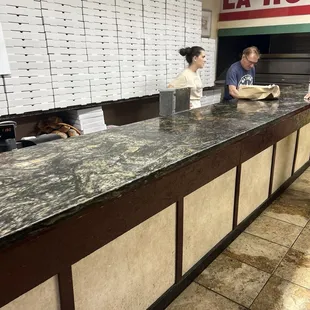 Counter where you Order