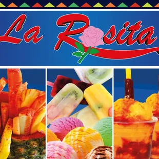 a variety of desserts