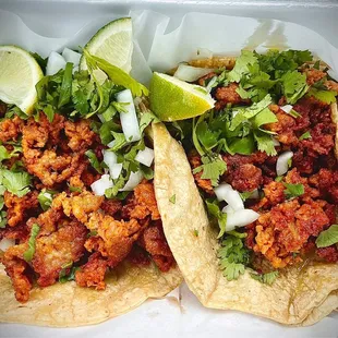 Chorizo Tacos... Yes!