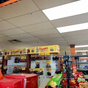 the inside of a grocery store