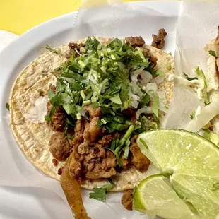 Carne Asada Taco - Meh, not a big fan honestly. Meat wasn&apos;t that hot and just didn&apos;t hit the spot but good salsa&apos;s.