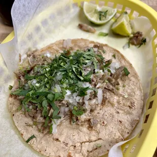 Carnitas Taco - Meh, not bad but definitely not the best I&apos;ve had either. Probably wouldn&apos;t get it again personally.