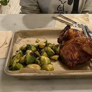 Mezzo Pollo Arrosto (half rotisserie chicken)