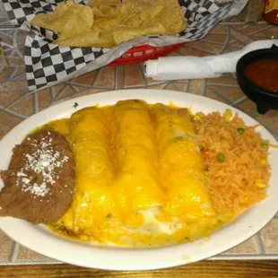 Chicken Enchiladas