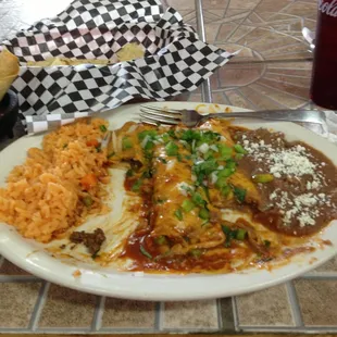 Beef Enchiladas
