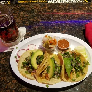 Tacos de Pollo.