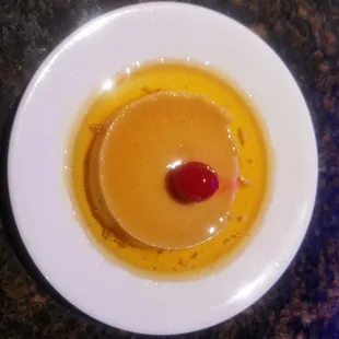 Flan-tastic.