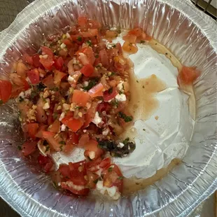 Topping for the bruschetta