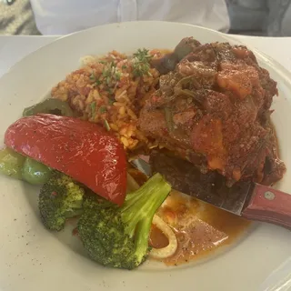 Wild Boar Shank Osso Bucco