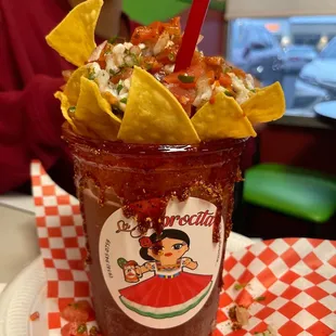 Ceviche michelada