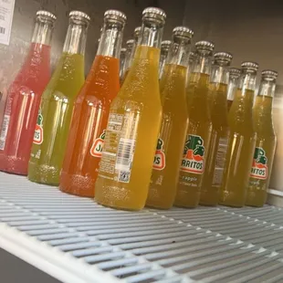 Drinks which are mexican drinks with flavors and therefore are popular too.