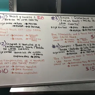 Specials