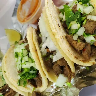 Steak tacos