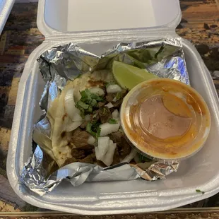 Carne Asada Taco