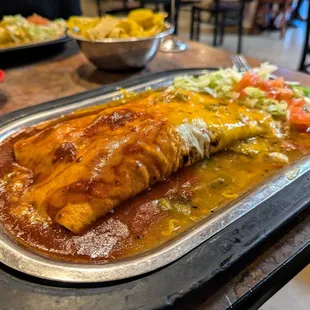 Shredded Beef Burrito
