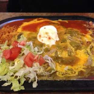 Blue Corn Enchiladas