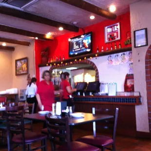 interior, sushi and sashimi