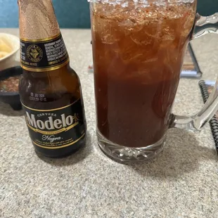 Amazing chelada beer