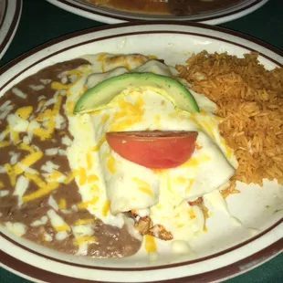 Grilled Chicken Enchiladas
