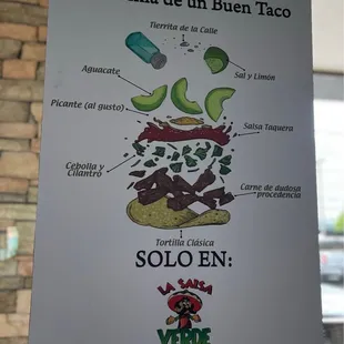 Para un buen taco