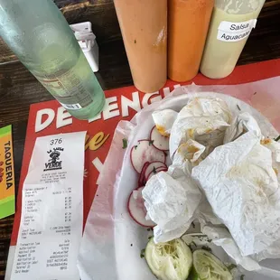 The empty plate is self explanatory.