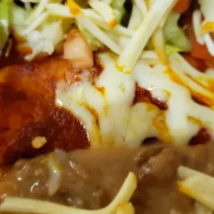 Cheese enchilada