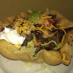 a plate of food