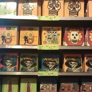 Day of the dead tiles
