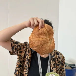 The largest croissant I seen!