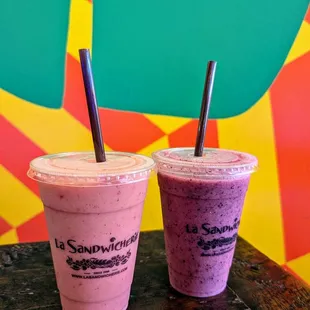 Rainbow, Deco Beach smoothies $7 each