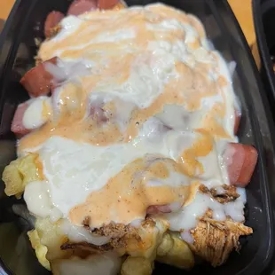 La santa salchipapas