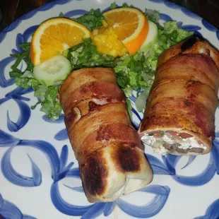 Bacon Wrapped Burrito