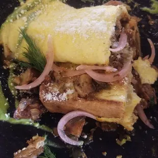 Omelette barbacoa
