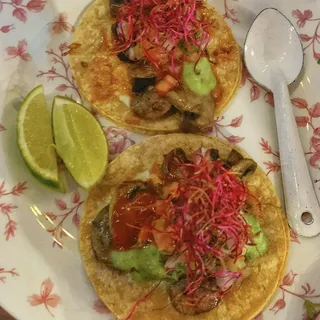 Hongos Mushrooms Tacos