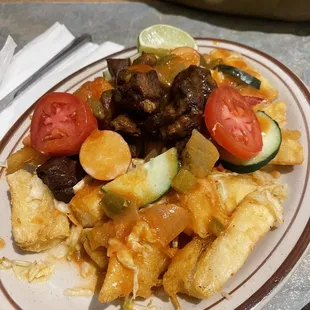 Yucca con Chicharron