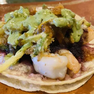 Jamaica Rose Shrimp Taco