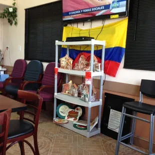 La Sazon colombiana restaurant &quot; the inside&quot;