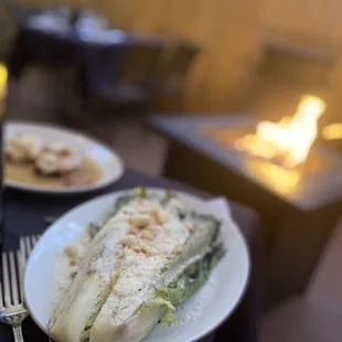 a plate of food on a table