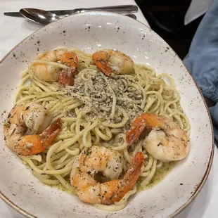 Shrimp scampi