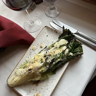 Grilled Caesar Salad