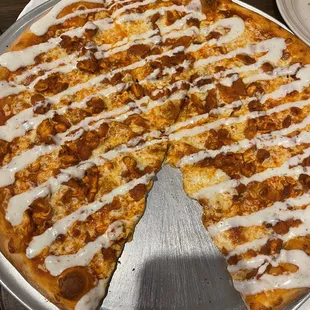 Buffalo Chicken Pizza