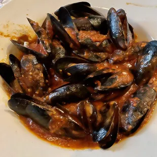 spicy mussels