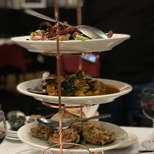 Appetizer tower!