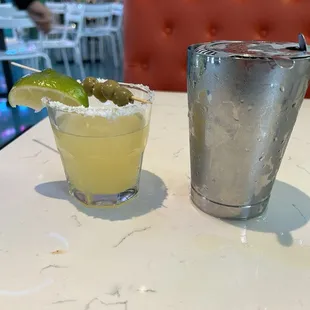 Shaker Mexican martini