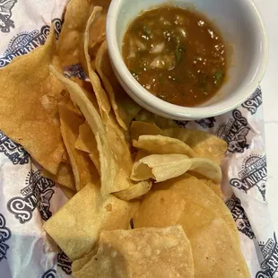Chips and salsa from the gods!