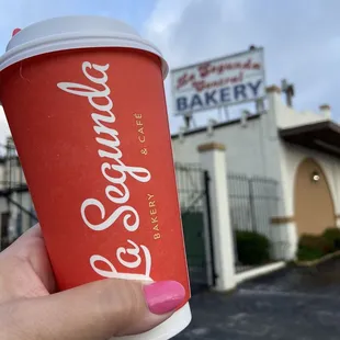 La Segunda cafe con leche for the Sunday feels | La Segunda Bakery | Tampa FL | April 2021